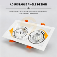 Prix de gros GU10 MR16 Plafonniers LED en aluminium, Cadres de luminaires encastrés LED AR111, Boîtiers de downlights