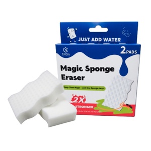 Venta al Por Mayor 2 Piezas de Esponja Mágica para Limpieza de Cocina de Alta Absorción, Borrador de Esponja de Melamina para Limpieza de Artículos de Uso Diario - Product Image 1