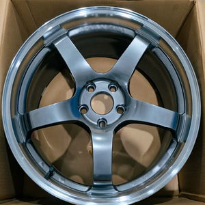 Cerchi Sportivi Personalizzati in Alluminio Forgiato Leggero 5*120 5*114.3 Deep Dish a Cinque Razze Singole per Auto Sportive, Personalizzazione per NA NB RX8 GR86 - Product Image 6