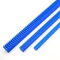 Lo scaffale di ingranaggi della tecnologia CNC di ingegneria dello stampaggio ad iniezione di plastica rende gli ingranaggi meccanici in plastica di Nylon