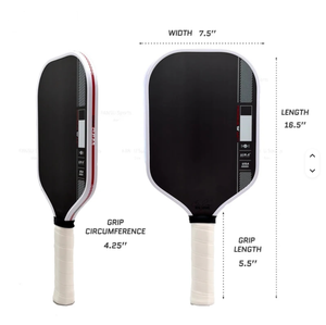 Raket <span class=keywords><strong>Pickleball</strong></span> Persesus IV Pro Player Edition 2025 Generasi 4 dengan Inti Propulsion 16mm, Karbon Toray T700 Thermoformed, Disetujui USAPA - Product Image 2
