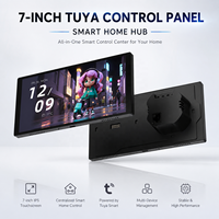 Panneau de contrôle intelligent Tuya 7 pouces 2026 en gros avec écran tactile, hub WiFi Zigbee, application Smart Life, Alexa intégrée et commande vocale IR