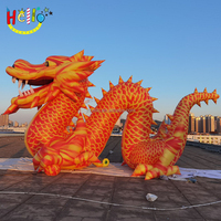 Mascotte Animale Gonflable Dragon Chinois Ballon Gonflable Dragon pour la Publicité