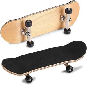 Mini Fingerboard Personalizado al por Mayor, Decoración de Mesa, Mini Fingerboard de Madera, Juguetes de Dedos, Finger Skateboards - Product Image 5