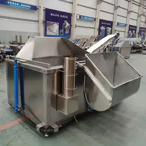electric crisps frying machine/Commercial Egg Frying Machine/High-quality Stainless Steel Fryer For Processing Puffed Food