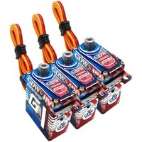 Micro-servo sans noyau GDW DS296X HV 10KG.cm, servo en acier plein et aluminium CNC pour avion à aile fixe 30E, planeur turbojet, hélicoptère 450