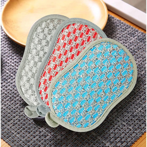 Esponja de doble cara para lavar platos, esponja mágica para lavar platos, paño de limpieza, estropajo, estropajo para ollas, esponja en forma de ocho. - Product Image 1