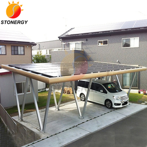 Système de montage de <span class=keywords><strong>carport</strong></span> solaire en aluminium haute résistance, structure de <span class=keywords><strong>carport</strong></span> photovoltaïque anti-corrosion pour les aires de stationnement - Product Image 1