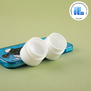 3g 5g 10g 15g 20g <span class=keywords><strong>30g</strong></span> 50g Stoples Kosmetik PP Elegan Stoples Berlapis Ganda Mewah Stoples Plastik Mewah dengan Tutup - Product Image 2