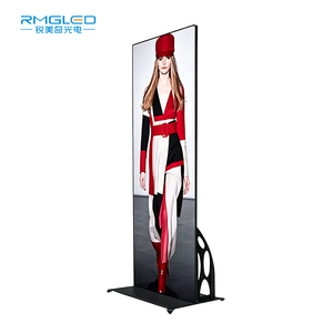 Pantalla LED Móvil <span class=keywords><strong>TOPLED</strong></span> P1.86 P2 P2.5 con Soporte de Pie, para Póster de Una Cara, con WiFi 4G, USB, Espejo, 640x1920mm - Product Image 1