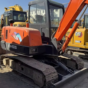 รถขุดไฮดรอลิกแบบตีนตะขาบ Doosan DH55 DH60 DH70 มือสอง ขนาด 5 ตัน ผลิตในเกาหลีใต้ ชั่วโมงการทำงานต่ำ เครื่องยนต์ เกียร์ ปั๊ม PLC EPA CE - Product Image 1