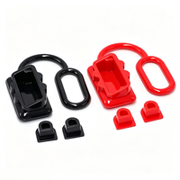 Kit de protection pour connecteur électrique ABS souple 175A 600V, avec cache-poussière et capuchon de protection pour chariot élévateur électrique automobile