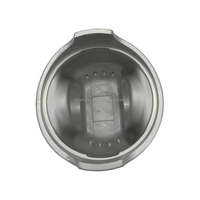 Pistón para Motor Diésel D4AL, 4 Cilindros, Diámetro de 100 mm, Alta Calidad OEM 11-8EG0-00-UT, Plateado, 1 Año de Garantía