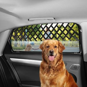 Protège-vitre télescopique Portable pour voiture et chien, clôture de sécurité pour animaux de compagnie, vente en gros d'usine - Product Image 2