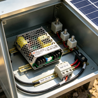 Alimentation électrique industrielle Meanwell NSP-75-15 15V 5A pour équipement électronique
