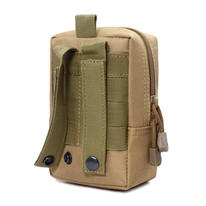 Sac de taille tactique portable pour hommes et femmes, sports de plein air, escalade, imperméable, accessoire MOLLE, fermeture éclair, téléphone, cyclisme - Product Image 4