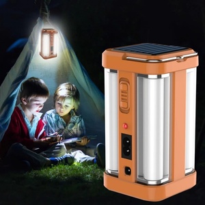 Linterna Portátil de Emergencia para Exteriores, 4 Lados, Recargable, Luz Nocturna, Linterna para Tienda de Campaña, Lámpara LED Solar para Camping y Senderismo - Product Image 3