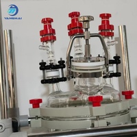 Nuevos tanques de almacenamiento de líquidos de vidrio de una sola capa Yangmai de 30L y 50L con motor personalizado y 1 año de garantía para investigación en laboratorios