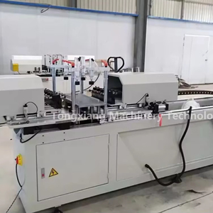 Usine directe Double tête perceuse charnière trous de montage nouvel état aluminium fenêtre Machine <span class=keywords><strong>PVC</strong></span>/UPVC noyau moteur - Product Image 1