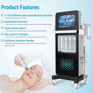 17 in 1 Spa H2O2 Hydro Dermabrasion Oxygen CO2 Bubble Jet Peel Hydra Beauty Facial Machine - Product Image 5