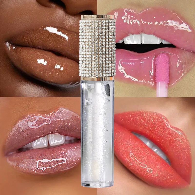 Makeup Custom Nude Matte Plumping Shiny Lip Gloss Lipgloss Private Label Vegan Bulk Lipgloss