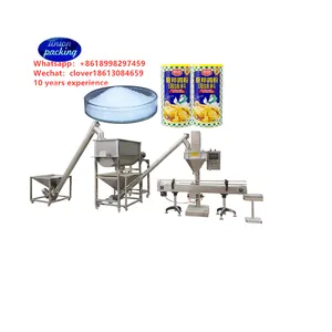 cooking seasoning salt msg monosodium glutamate powder mixing and filling production line