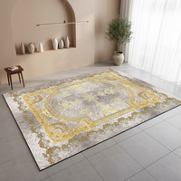Tapis et couvre-sol antidérapants modernes turcs imprimés en 3D 0059