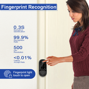Automatic Locking <strong>with</strong> Fingerprint <strong>Keypad</strong> <strong>Lock</strong> Office Apartment Interior Smart Door Deadbolt Smart <strong>Locks</strong> - Product Image 3