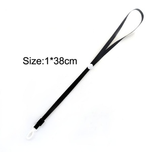 Promotional Solid Blank Plain Colored Exhibition Neck Straps ID Card Holder <b>Lanyards</b> for Name Badge - Product Image 5