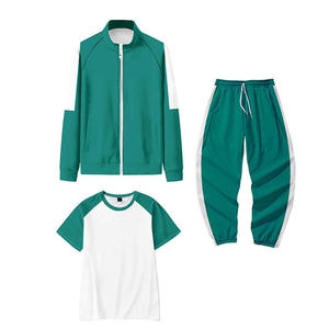 Costume da Giocatore <span class=keywords><strong>di</strong></span> Calamari Personalizzato, Tuta Cosplay Seong, Felpa per Festa <span class=keywords><strong>di</strong></span> <span class=keywords><strong>Halloween</strong></span>, <span class=keywords><strong>Travestimento</strong></span> per Uomini e Donne, Set Completo - Product Image 2