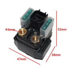 Relés Solenoides de Arranque Eléctrico para Motocicletas <span class=keywords><strong>YAMAHA</strong></span> <span class=keywords><strong>RAPTOR</strong></span> <span class=keywords><strong>125</strong></span> 250 700 YFM125R YFM250 YFM700 / RHINO VIKING YXM 700 - Product Image 3