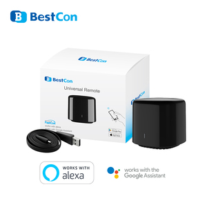 BroadLink-minidomótica <span class=keywords><strong>de</strong></span> aire acondicionado RM4C, Control remoto Universal IR, funciona con echo y <span class=keywords><strong>asistente</strong></span> <span class=keywords><strong>de</strong></span> <span class=keywords><strong>google</strong></span> - Product Image 5