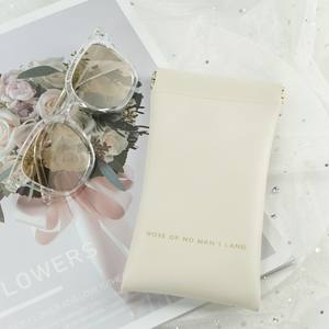 חם מכירה מותאם אישית pu עור sunglass בד חדש משקפיים אחסון עבור משקפי שמש - Product Image 3