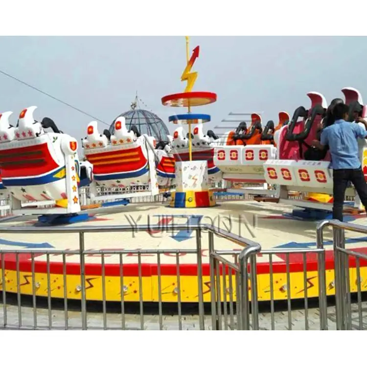 Çin üretici eğlence parkı ekipmanları oyunları heyecanlı makinesi Fabbri çılgın dans satılık sürmek