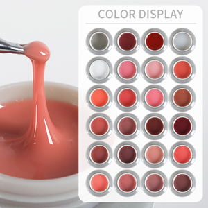 بناتي عسل علامة تجارية خاصة تصنيع المعدات الأصلية طلاء 30 منشئ أظافر صلب بالأشعة فوق البنفسجية نقع جل منشئ جيلي - Product Image 1