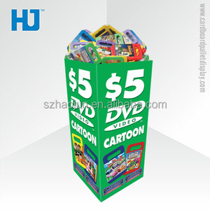 Tùy chỉnh <span class=keywords><strong>DVD</strong></span> CD Tông PromotionalDump Bin Hiển Thị - Product Image 1