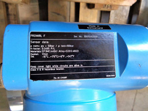 Medidor de Flujo Endress Hauser Prowirl 72 de 6 Pulgadas 300 #   72F1F-SM3BA1PAB4AW Acero Inoxidable - Product Image 5