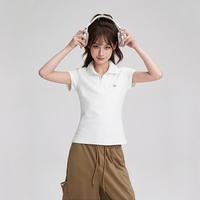 Camisetas Polo con Logotipo Personalizado, Cuello Solapa de Alta Calidad, Tops Cortos Deportivos para Mujer, Ropa Deportiva, Ropa de Gimnasio y Fitness
