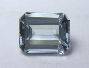 Piedra preciosa suelta facetada Octágono aguamarina azul natural de 4,30 quilates (11x9x6 MM) Gemas Anabiya de África - Product Image 4