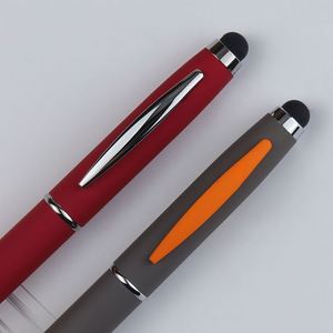 Bolígrafo de Metal Recargable de Alta Gama con Logotipo Personalizado, Duradero, con Punta Táctil de Goma, para Oficina, Negocios y Promociones - Product Image 2