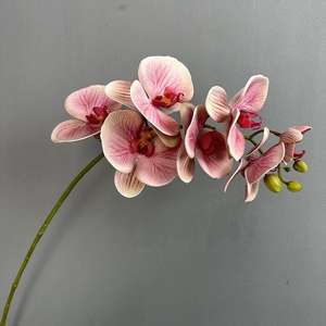 Orquídea <span class=keywords><strong>Vanda</strong></span> Artificial de Alta Calidad con 9 Cabezas, Impresa en 3D, Decoración de Alta Gama para Sala de Estar y Hogar - Product Image 4