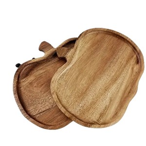 High-end wooden <b>tray</b>, <b>tea</b> <b>tray</b>, stove, solid wood household cake and dessert <b>tray</b>, tableware and dessert plate - Product Image 5