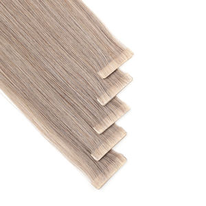 Extensiones de Cabello Humano Virgen Chino de Doble Trama, Cinta Adhesiva Invisible de PU, Alta Calidad, Puntas Gruesas, Color Natural, Larga Duración, Marca K.SWIGS - Product Image 6