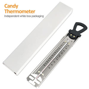 Thermomètre à bonbons en acier inoxydable avec pince pour casserole, idéal pour le sirop de <span class=keywords><strong>sucre</strong></span>, la <span class=keywords><strong>confiture</strong></span> et la cuisson - Product Image 6