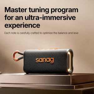 Enceinte Bluetooth Sanag M15 V5.3, 5-6 heures d'autonomie, port <span class=keywords><strong>de</strong></span> charge Type-C, système audio <span class=keywords><strong>haut</strong></span> <span class=keywords><strong>de</strong></span> <span class=keywords><strong>gamme</strong></span> avec super <span class=keywords><strong>caisson</strong></span> <span class=keywords><strong>de</strong></span> basses et <span class=keywords><strong>HIFI</strong></span> - Product Image 3