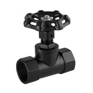 Vanne à boisseau sphérique manuelle COVNA B2Bclearance Sale pour vapeur BSPT en acier moulé fileté DIN PN16 UPVC laiton inoxydable - Product Image 2