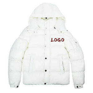 Chaquetas de hombre brillantes de moda, chaquetas cortas y gruesas de invierno, chaquetas acolchadas brillantes para hombre - Product Image 1