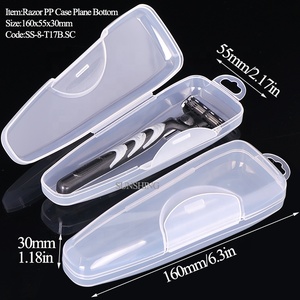 SUNSHING - Estuche de Viaje para Maquinilla de Afeitar de Plástico, Funda Protectora para Maquinilla de Afeitar Manual, Estuche para <span class=keywords><strong>Gillette</strong></span> <span class=keywords><strong>Fusion</strong></span> ProGlide, Disponible en Stock, Venta al por Mayor - Product Image 2