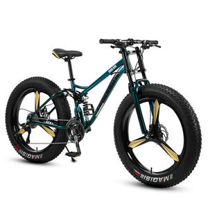 NEWspeed Vélo à suspension intégrale à double frein à disque, best-seller, vélo de neige 26 pouces, Fat Bike <span class=keywords><strong>Cross</strong></span>-<span class=keywords><strong>country</strong></span> - Product Image 1