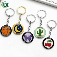 Porte-clés personnalisés en gros 2D 3D avec lettres, moules animaux, pendentifs métalliques, anneaux porte-clés, accessoires en émail et acier inoxydable